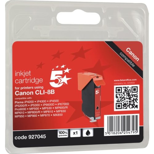 Preisvergleich Produktbild 5 Star Office CLI8BK Tintenpatrone für Canon Stück, schwarz