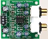 phono amplifier schematic Klirrfaktor (THD) kleiner 0,01%, Signal Noise Ratio (SNR) > 75 dB, Crosstalk > 72 dB