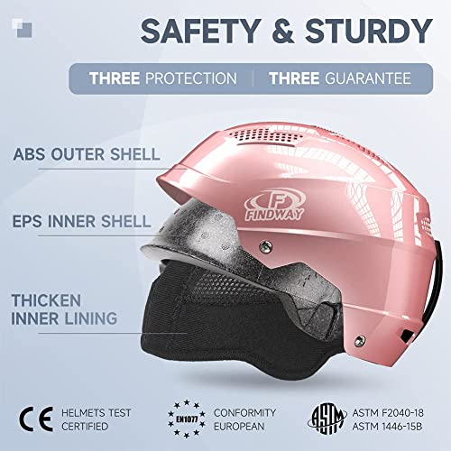 Findway Ski Helmet, Goggle Compatible Snowboard Helmet, Shockproof And Lightweight Snow Sports Helmet For Men, Women & Youth #TOP3