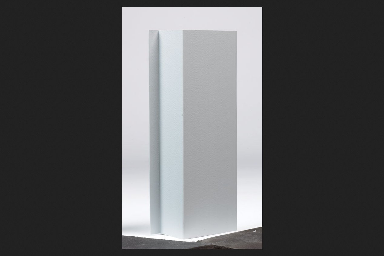 Amerimax Deck Ledger 96" L X 1.6"W X 4.5" H Plastic40 Roof Flashing