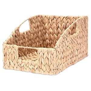 Decorasian Papierablage Korb aus Wasserhyazinthe