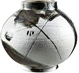 Vase décoratif : le vase rustique en céramique de haute qualité avec une finition émaillée créative spéciale donne au vase un aspect doux et élégant.