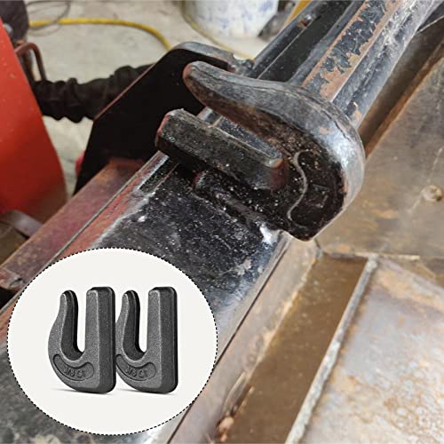 6Pcs WeldOn Chain Hook, 3/8 Inch Grade 70 Clevis Grab Hooks for