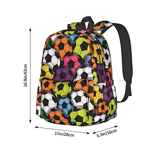 Sac à dos décontracté coloré pour ordinateur portable 17 pouces - 4