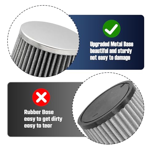 Image of Upgraded Mini Bike Air Filter Adapter Kit for Predator 212cc Coleman CT200U CT200U-EX BT200X KT196 224cc 196cc 6.5hp Honda GX160 GX200 Engine Go Kart Performance Parts
