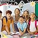 Gilprop 1 Set School Supply Kit 88 Pcs Back to School Supplies for Students Essential Bundle Kit Include Pencil Notebook Ruler Glue Scissor Sticky Note Eraser Pencil Sharpener