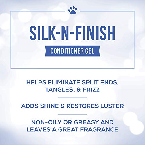 Nature's Specialties Silk-N-Finish Leave-In Dog Conditioner Gel For Pets, Natural Choice For Professional Groomers, Helps Create Brilliant Sheen, Made In Usa, 1 Gal #TOP2