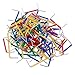 BOJACK 14 Vaules 560 pcs 2-125mm Solderless Flexible Breadboard Connecting Line Cables Breadboard Jumper Wires kit