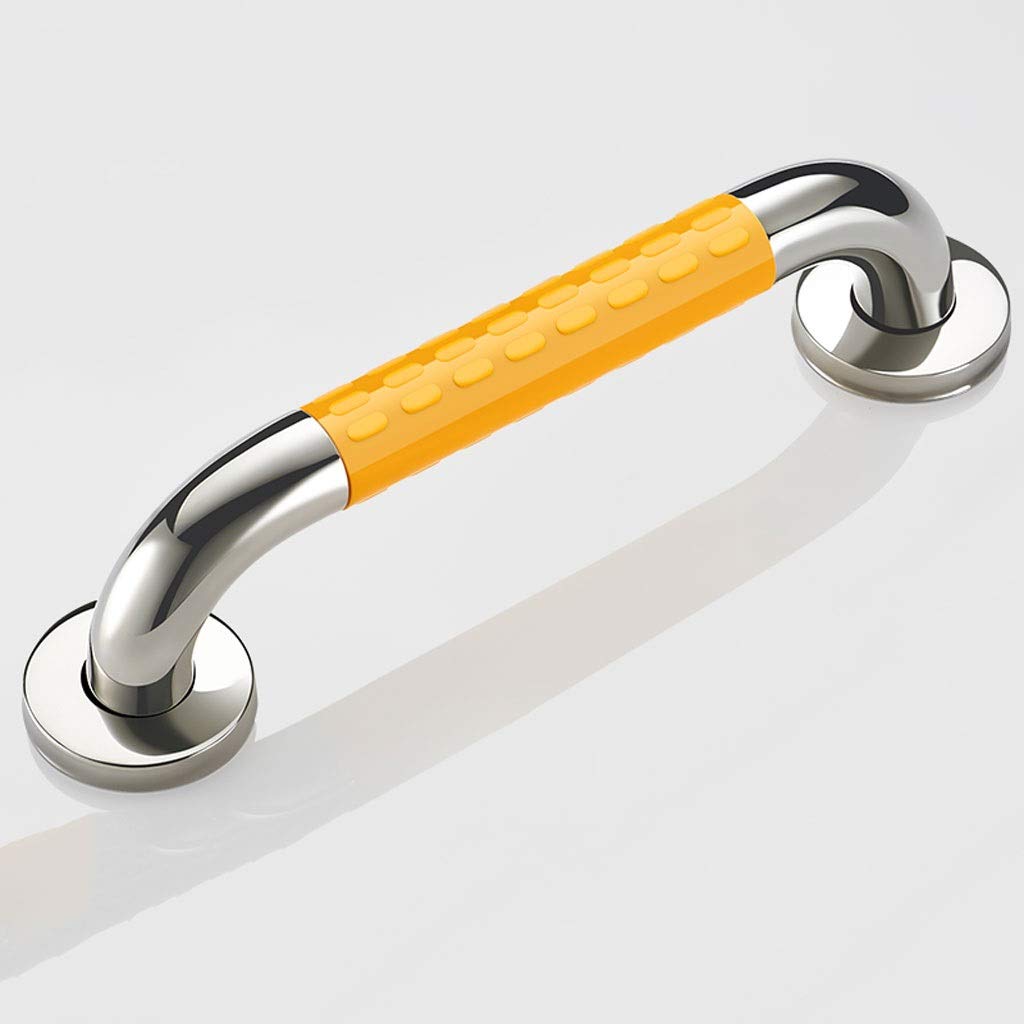 Barre d'appui de sécurité en acier inoxydable pour douche et toilettes