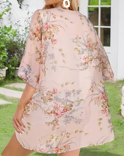 Image of Swimsuit Coverups for Women Sarong Beach Bikini Wrap Sheer Short Skirt Chiffon Scarf for Swimwear