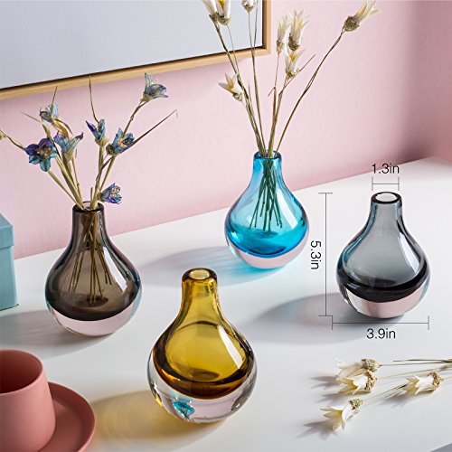 Casamotion, vaso soffiato a mano, vaso monofiore