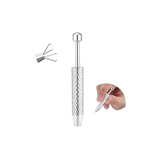 Piercing Taper Ball Grabber Tool for Changing Jewelry - 14G 16G 18G 20G Stainless Steel Flat Back Earrings Applicator Tool Threadless Insertion Pin Thread Body Piercing Kit for Ear Nose Lip - Amazon product rated Grade A