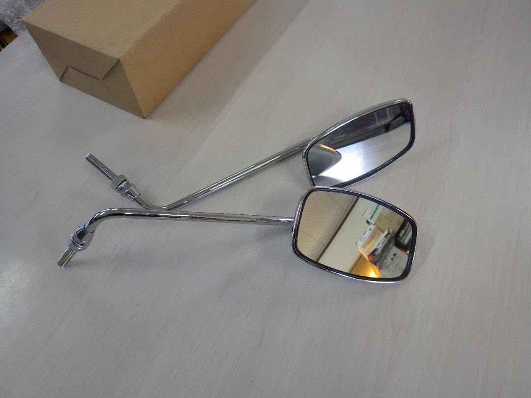 純正部品 スーパーカブ C100、C102、C105の純正ミラー 未使用品②
