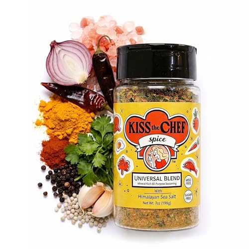 Kiss the Chef Bold Chicken Salt & All-Purpose Seasoning, 7 oz