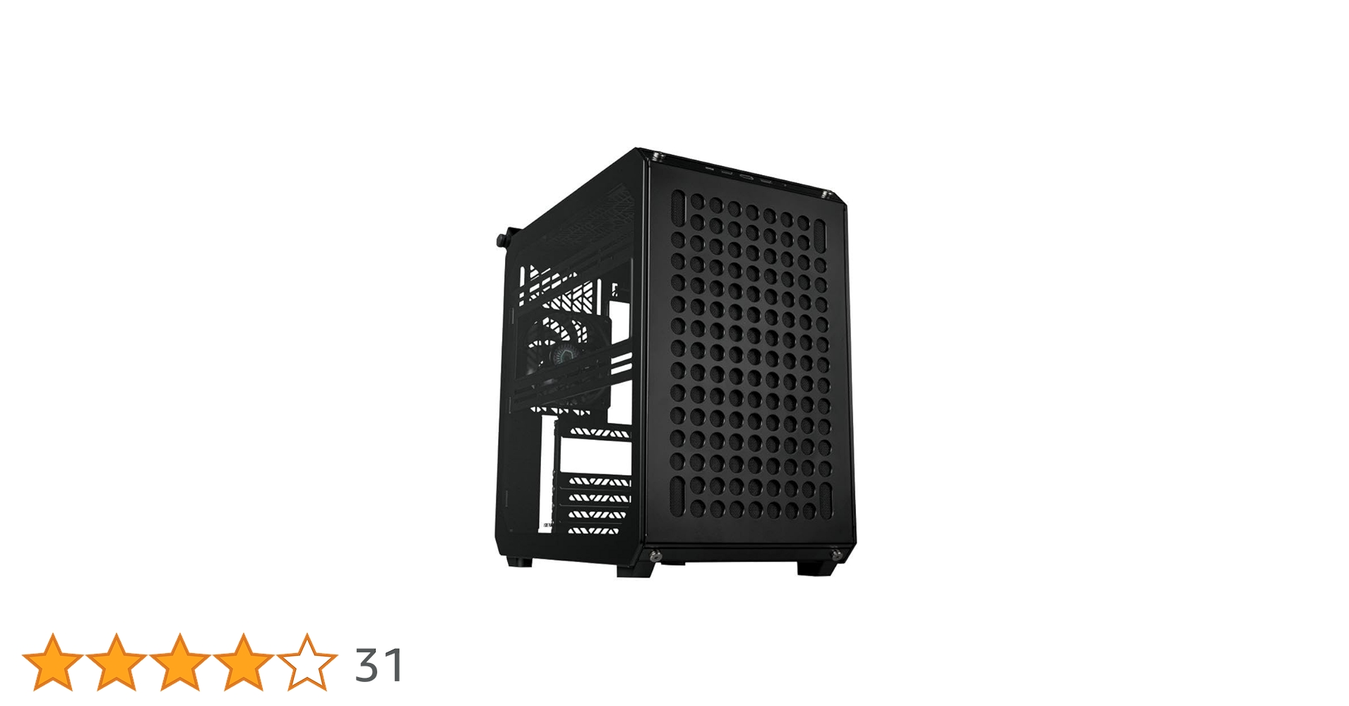 Amazon | Cooler Master Qube 500 Flatpack Black 全面