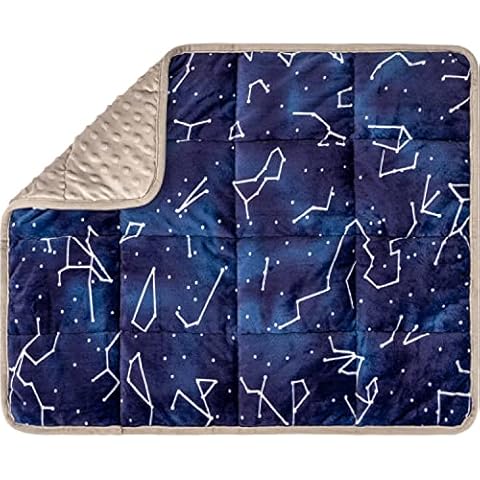 Florensi Weighted Lap Pad for Kids, 3 lbs - Weighted Blanket for Kids, Teenager - Soft, Warm, Comfortable - Sensory Weighted Lap Blanket - Toddler Weighted Blanket - Weighted Lap pad Sensory Cover