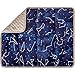 Florensi 3 lb Weighted Lap Pad for Kids - 3 lb, Blue Constellations, Modern Space Pattern - Sensory Lap Pad & Portable Mini Weighted Blanket for Travel & Classroom Calm