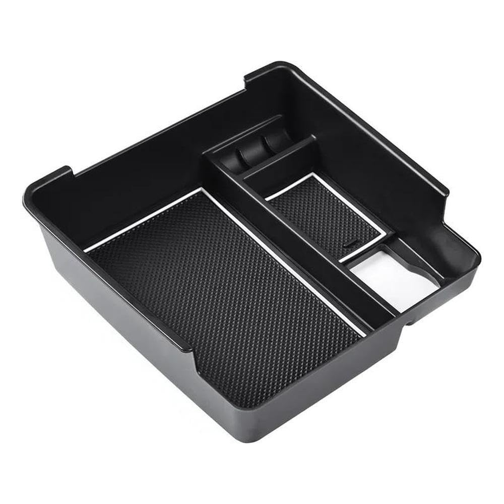 BERTDCX For Frontier 2022-2024 Center Console Armrest Box Tray Car Parts(White)