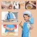ZoneYan Chef Set Delantales para Niños, Delantal de Cocina para Niños, Conjunto...