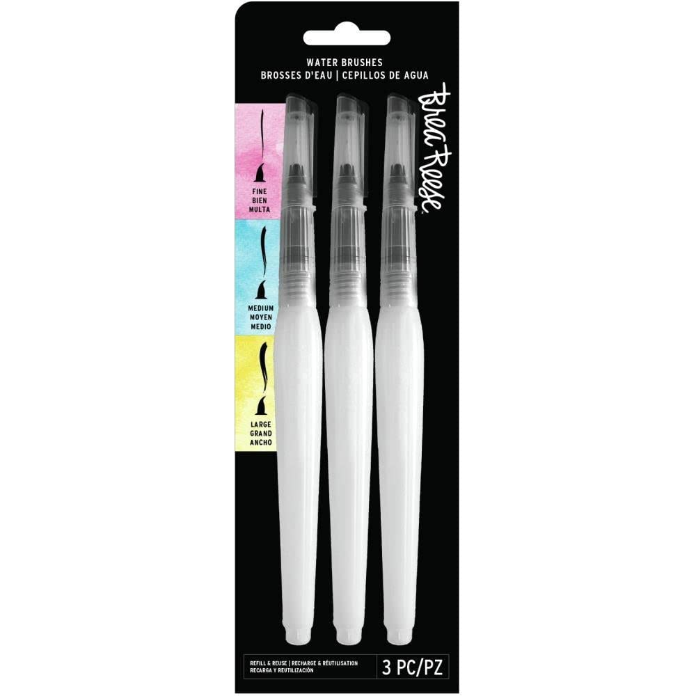 MomentaBrea Reese Waterbrush Set Empty 3/Pkg