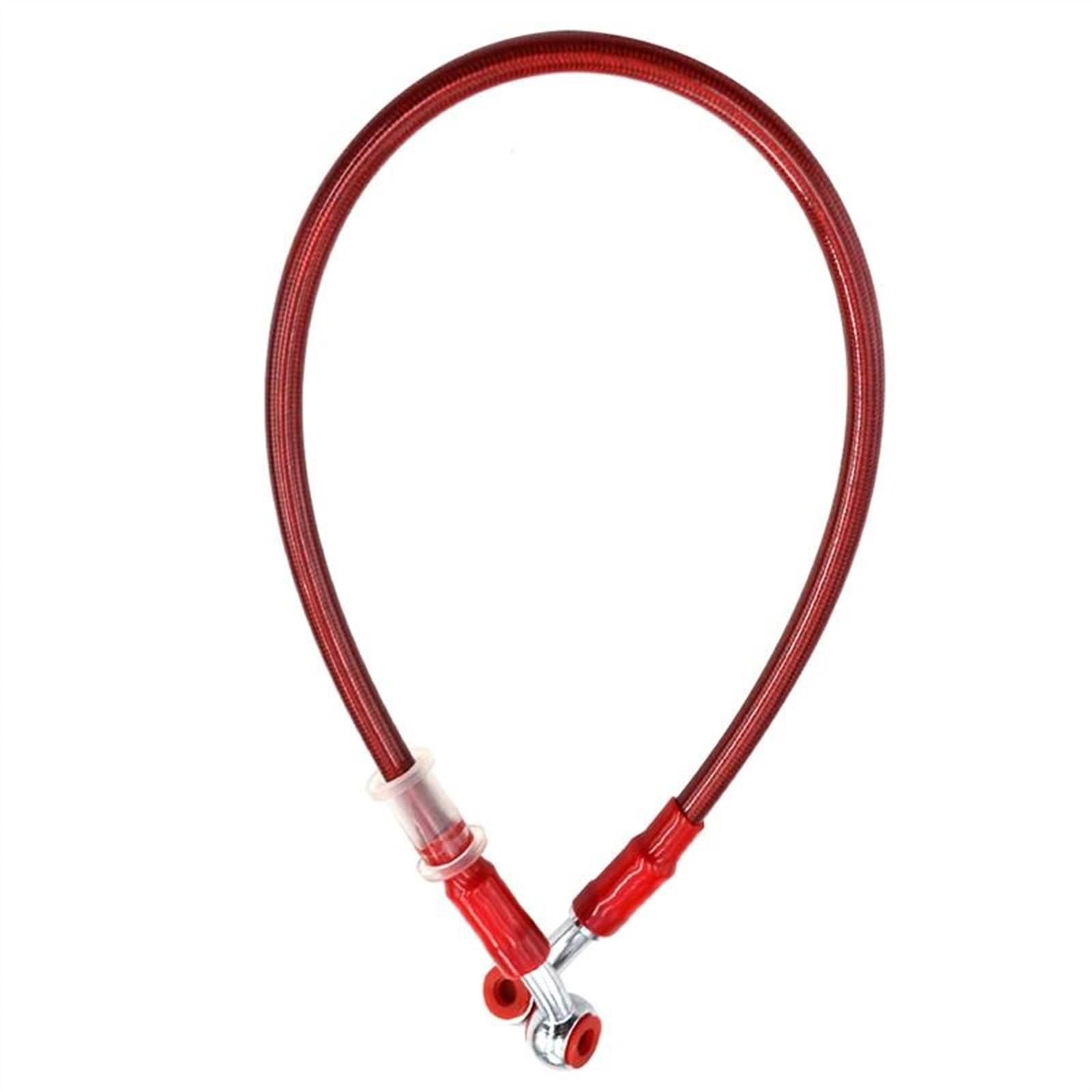 Ksxzw Black- Silver Motorbike Part 230Cm 2300Mm Motorcycle Accessories Brake Line Or Clutch Oil Hose Pipe(Black- Silver)