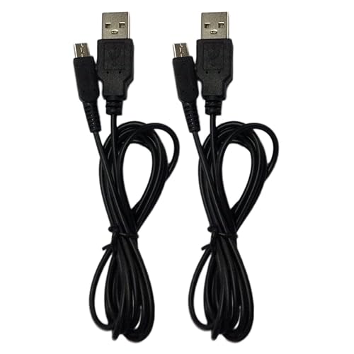 Miniatura 5 de Zigmoon hair Paquete de 2 cables de carga USB de alimentación 3DS DSI para Nintendo New 3DS3DS, New 3DS XL3DS XL, New 2DS2DS XL2DSDSiDSi XL, New 2DS