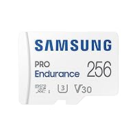 Samsung Memorie MB-MJ256KA PRO Endurance Scheda MicroSD per Videosorveglianza e Dashcam da 256 GB