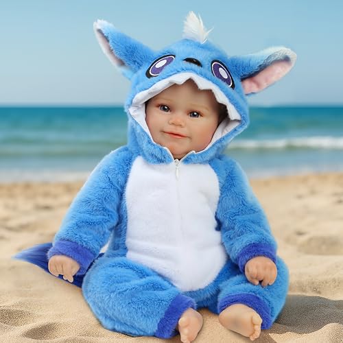 Muñeca Reborn Baby Doll de 18 Pulgadas, Vinilo Realista miniatura 2