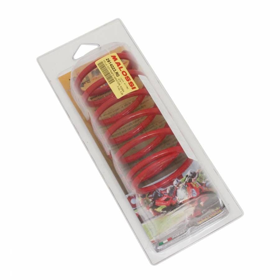 MOLLA DI CONTRASTO MAXISCOOT MALOSSI PER ----MULTIVAR YAMAHA 500 T-MAX 530 T-MAX (2914023.R0) ROSSO -MONTAGGIO SU MULTIVAR 2000
