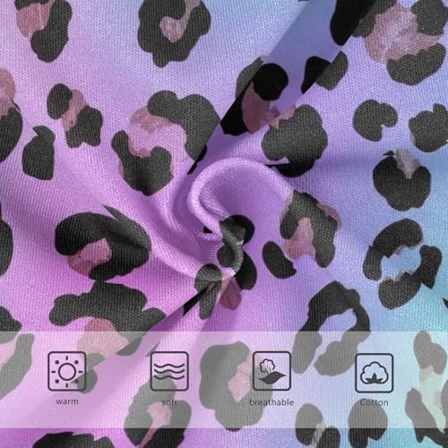 Fun Print Toddler Girls Underwear 2t Cotton Panties for Girl Black Leopard Spots Rainbow Blue Underpants Briefs3