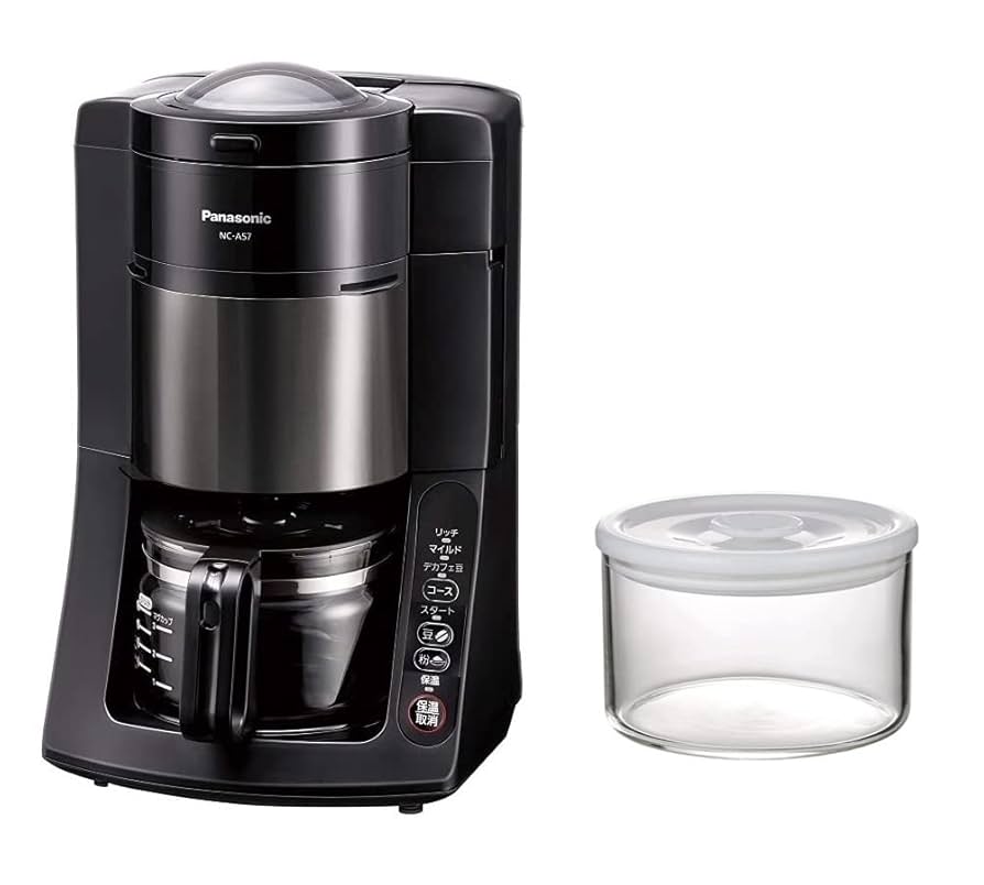 パナソニック コーヒーメーカー NC Amazon | 【セット】パナソニック コーヒーメーカー 全自動 ミル