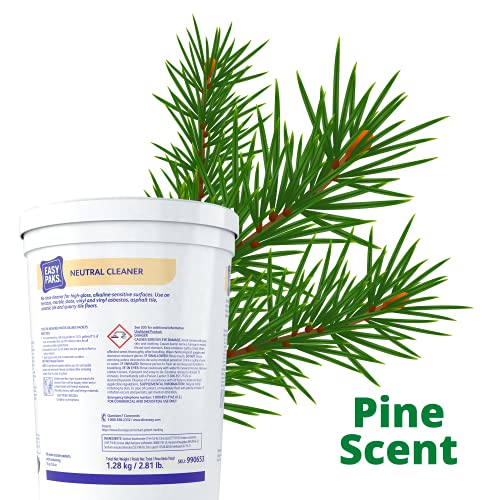 Diversey 990653 Easy Paks Neutral Cleaner, Cleans High Traffic Glossy Floors, Dissolving Pods with Pine Scent, 90-Paks, 1-Tub (Pack of 2) - Thumbnail 5