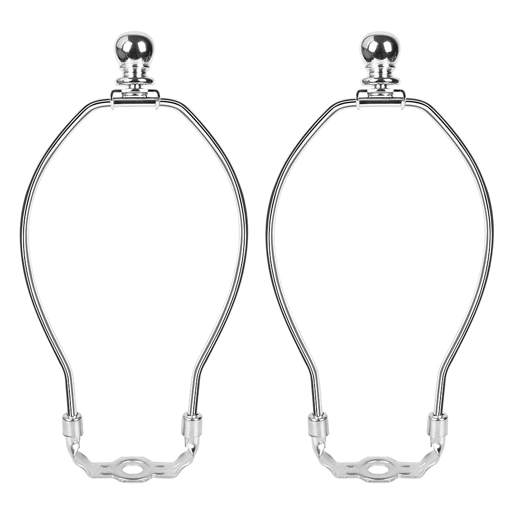 Buy 2Pack 8 Inch Lamp Shade Harp Holder with Light Base and Ball Lamp