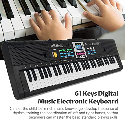 WKLIANGYUANPING Clavier de Piano 61keys Musique numérique Clavier électronique Clavier électrique Piano Piano Piano… - Les Beatles, Paul McCartney, John Lennon, RIngo Starr, George Harrison WKLIANGYUANPING Clavier de Piano 61keys Musique numérique Clavier électronique Clavier électrique Piano Piano Piano… – Image 5