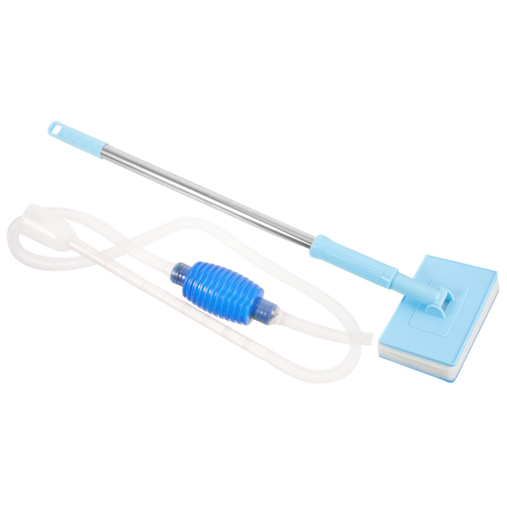 Kisangel 5 Sätze Wasserwechsler für Aquarien aquarienstaubsauger Aquarium reinigungspumpe Aquarium Reinigungssystem Aquarium Sauger Wasserreiniger für den Haushalt Aquarienwerkzeuge Plastik