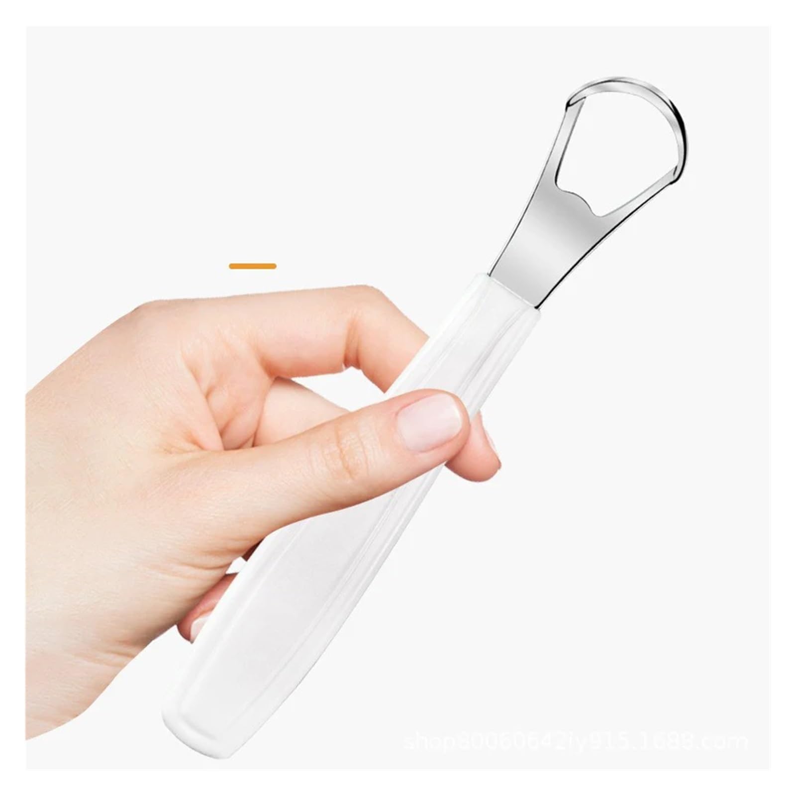 Strumento di pulizia della lingua, raschietto per l'igiene orale domestica, per alito fresco e igiene dentale, efficace pulitore della lingua per adulti e bambini, facile da usare