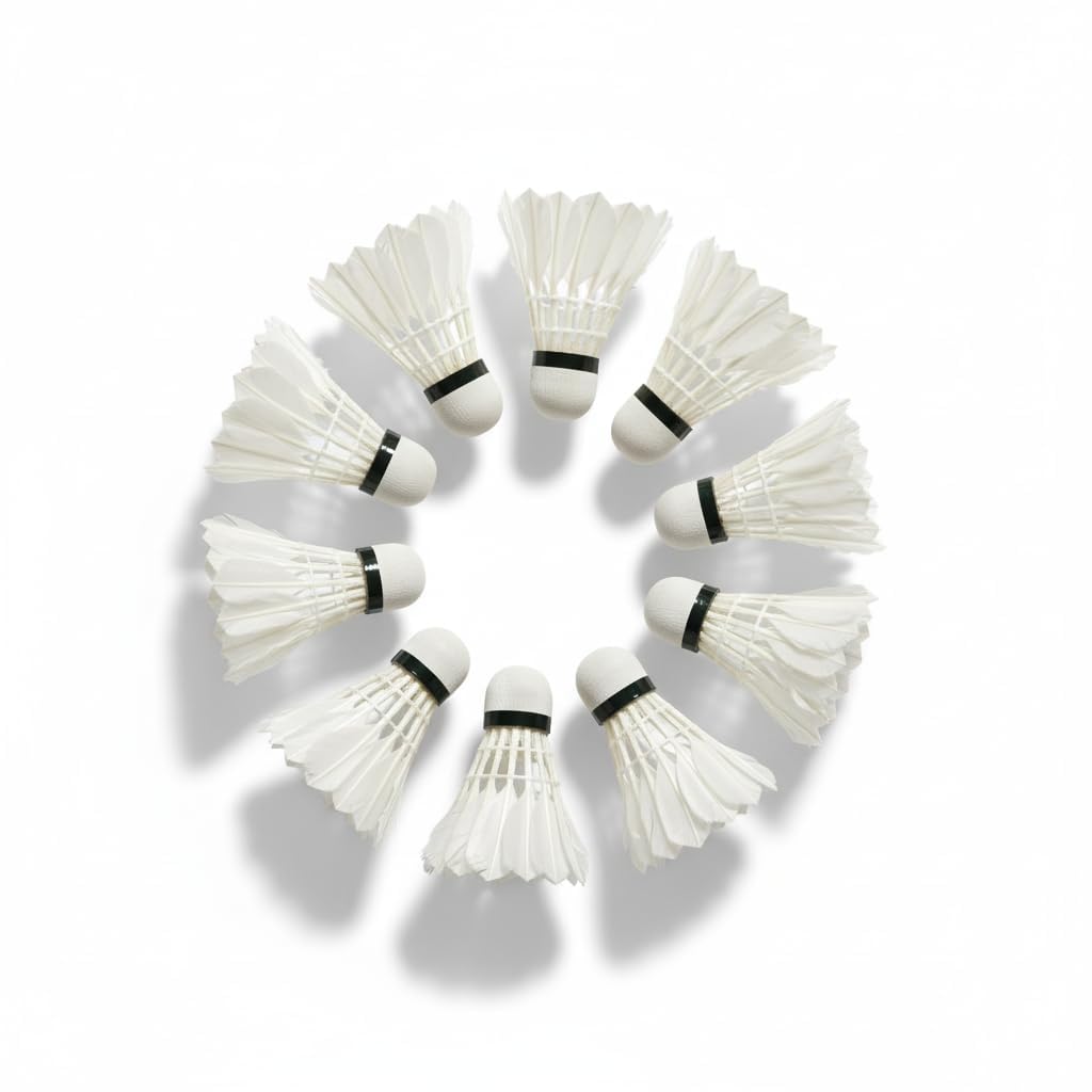 Redant Gold Series Feather Shuttlecock (Pack of 10 ZB)