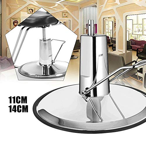 Dnysysj Barber Salon Chair Replacement Hydraulic Pump W/ 23" Base, 5.5" Adjustable Height Lift Pump, 440 Lbs Weight Capacity, Hydraulic Lift Cylinder Replacement For Hairdressing Salon Office Chair #TOP2