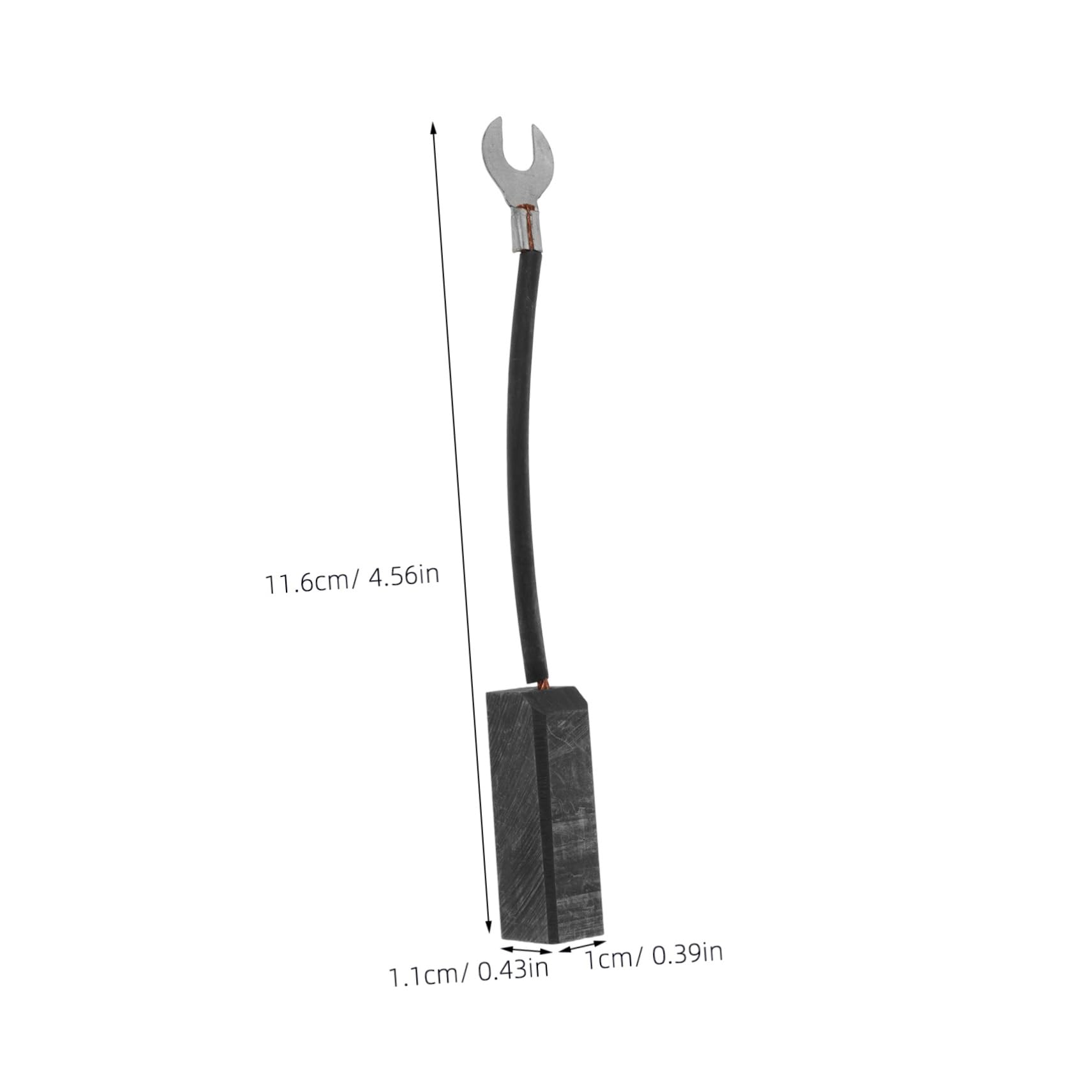 BESPORTBLE Generator Carbon Brush Replacement 4pcs Graphite Brush for Motor Electric Motor