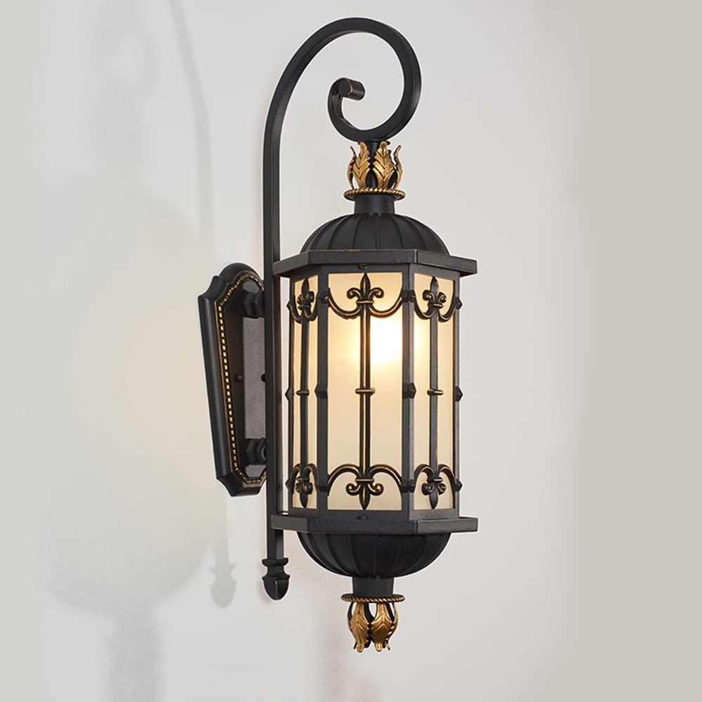 Lampes d'extérieur pour porche entrée et porte en aluminium durable