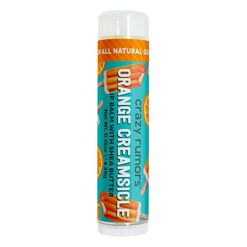 Bálsamo labial Crazy Rumors Orange Creamsicle – Pacote com 1
