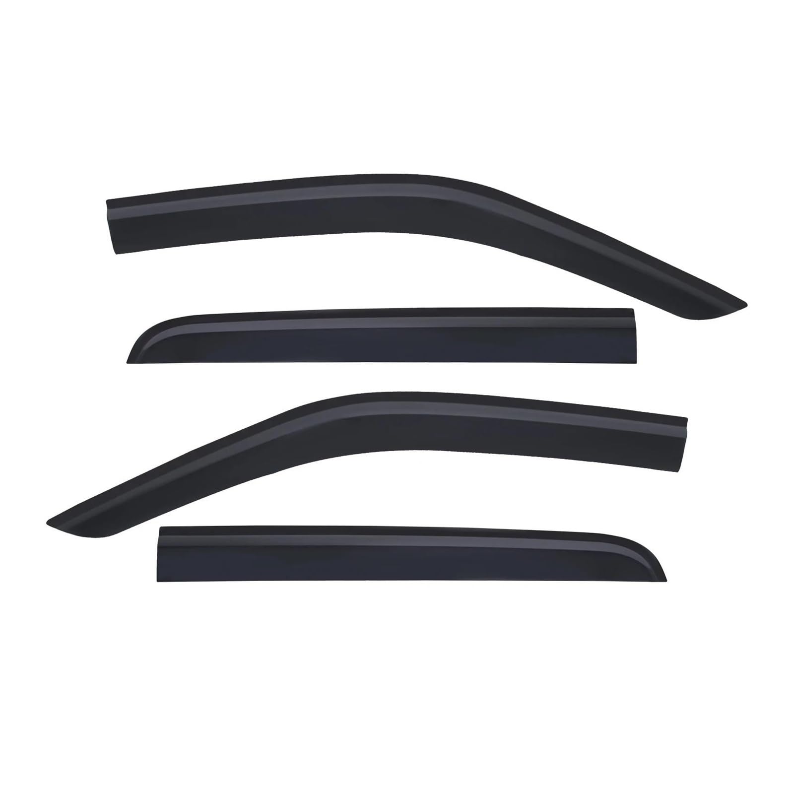 Wind Deflectors Set Car Weathershields Window Visor Wind Deflector For Isuzu Mux 2021-2024 Sun Shade Rain Guard Double Cab Cabin Accessories Window Visor