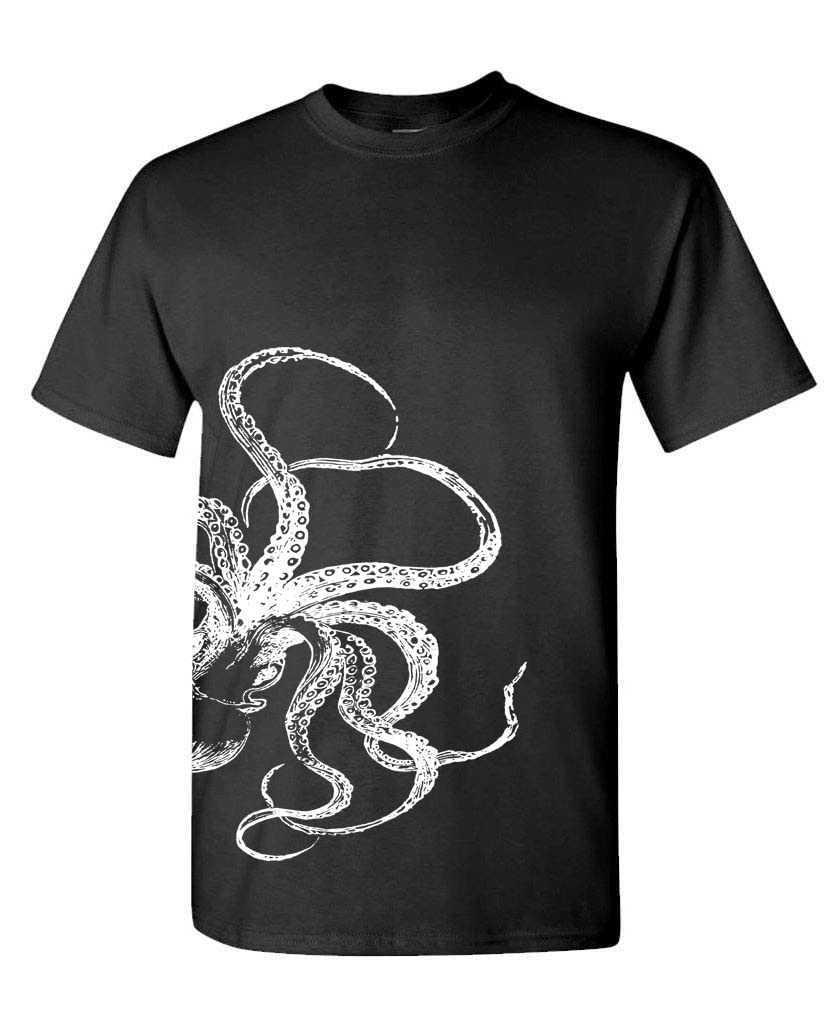 Kraken Giant Squid Octopus Titan Greek - Mens Cotton T-Shirt