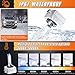 Carrep D3S D3R OEM HID Xenon Headlight Bulb 66340 42403 42302 OEM Replacement 35W 2-Pack (6000K Crystal White)