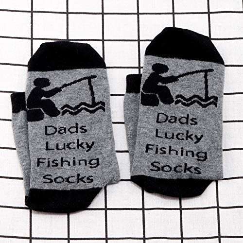 JXGZSO Fishing Socks Born to Fish Fishing Gifts Fishing Gifts for Men Christmas Gift Dads Lucky Fishing Socks3
