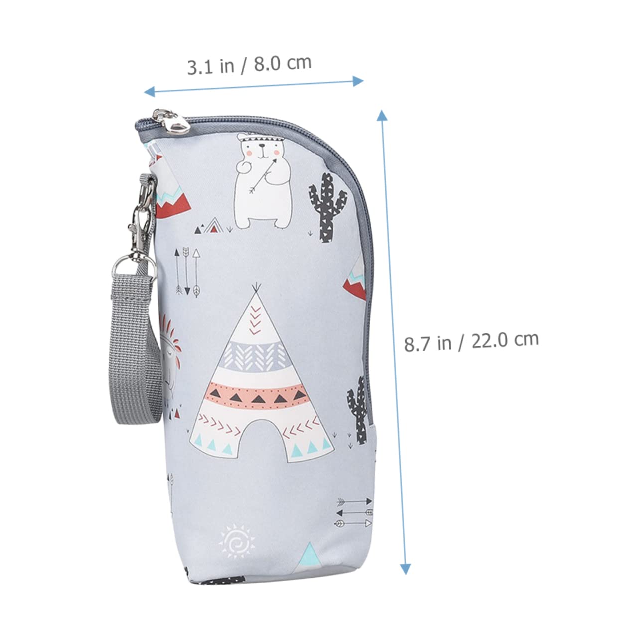 Abaodam 5piezas Bolsa Térmica para Biberón Infantil Bolsa Aislante Portátil Mantener Exteriores Compatible Botellas De Leche y Bebidas