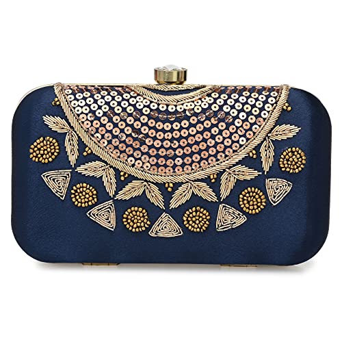 Image of For The Beautiful You Neck Embroidered Women's Clutch