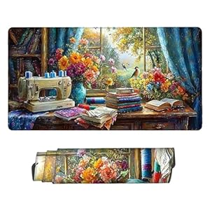 Gaming Mauspad 800 x 400 mm Große Mousepad Nähmaschinen Wasserdichtes Rutschfester Gummiunterseite Mauspad, Gaming Mousepad für Herren, Kabellose Maus Laptops, Zuhause, Büro, Reisen, Geschenk g-260