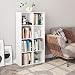 Homfa Estantería Librería Estantería para Libros Estantería de Pared Estantería Almacenaje con...