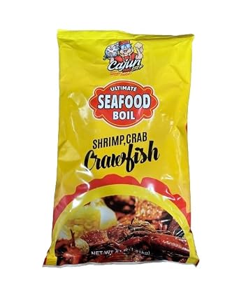 Cajun Two Step Seasoning by StaleKracker - 1 pck, Seafood Boil 64 oz.